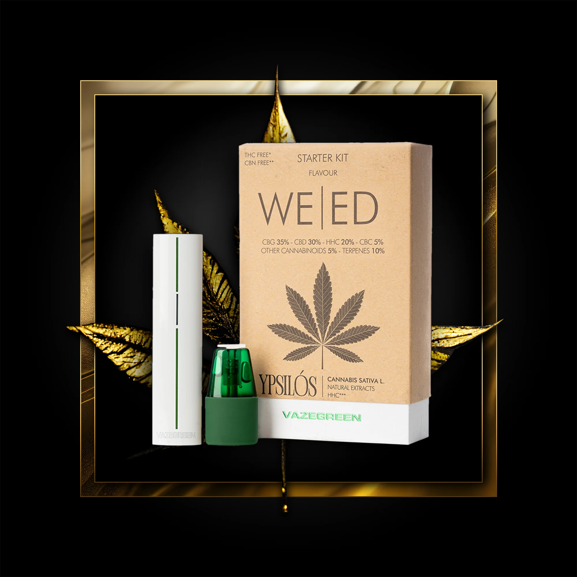 Weed Pen (starter kit) 500 udisaja - 1,00 ml. HHC